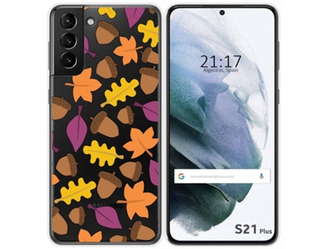 Carcasa Samsung Galaxy S21+ Plus 5G TUMUNDOSMARTPHONE Dibujos Transparente Multicolor