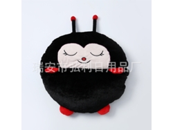 Saco de Dormir de Pelúcia Cartoon Joaninha Preta/135*50Cm