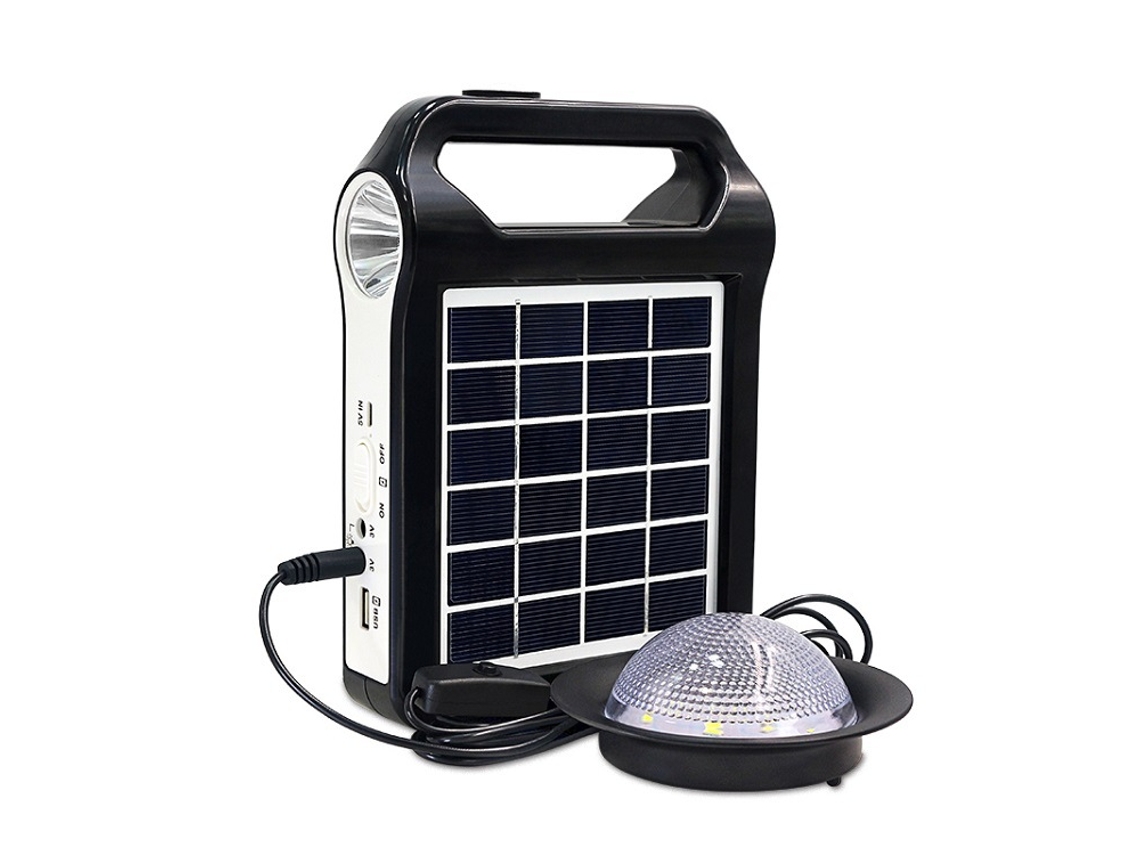 Batería De Litio Portátil Para Exteriores, Linterna Solar, Sistema Pequeño, Fuente De Alimentación De Emergencia Para Exteriores, Iluminación Ep-035