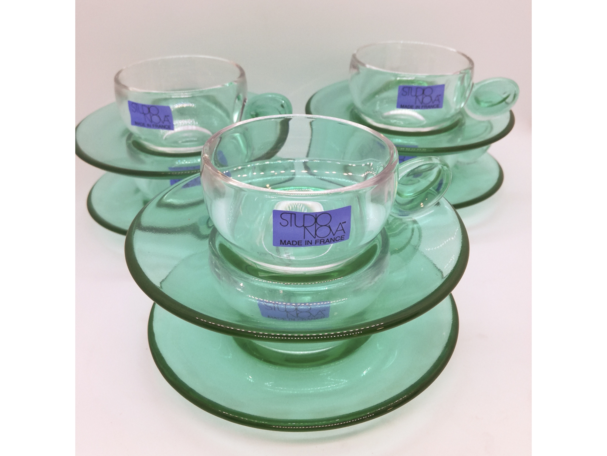 Conjunto de 6 Tazas Studio Nova Happy Colors Verde