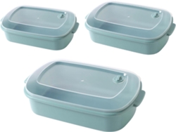 Recipientes Slowmoose para almacenar alimentos, secos, herméticos, aptos para microondas.