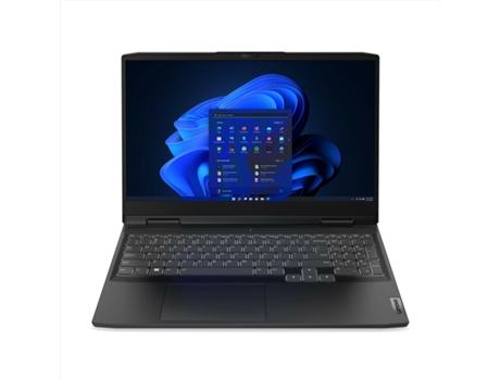 Laptop LENOVO IdeaPad Gaming 3 15ARH7 (Gris - 16 GB RAM - 512 GB SSD - 15,6 - NVIDIA GeForce RTX 3050 - QWERTY - AMD Ryzen 7)