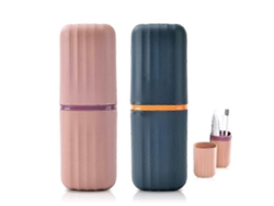 Estuche Portátil Para Cepillo De Dientes De Viaje Con Soporte Para Pasta De Dientes Rosewell