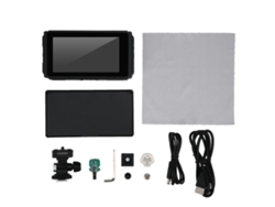 TRUYUETY Monitor de Campo FOTGA E50 con Pantalla Táctil HDMI, 2500nits, Entrada y Salida 4K