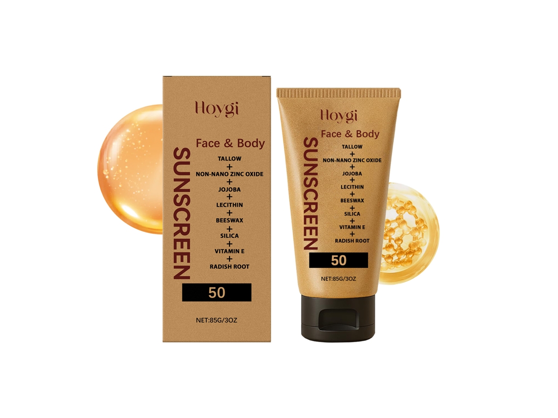 Protector solar ligero y resistente al agua con FPS 50+