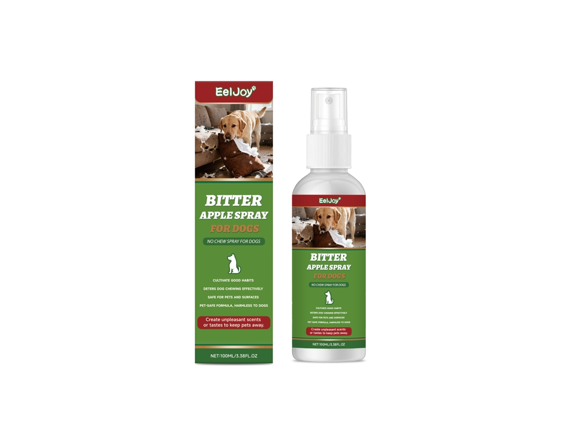 Espray anti-mordeduras para mascotas.
