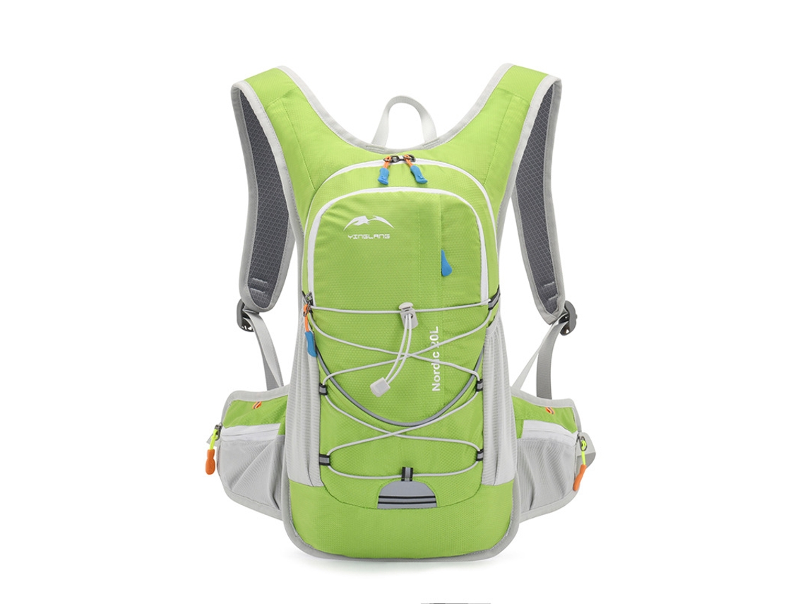 Mochila Yuysan para montañismo y senderismo, mochila deportiva para correr, trail running y maratón - Verde