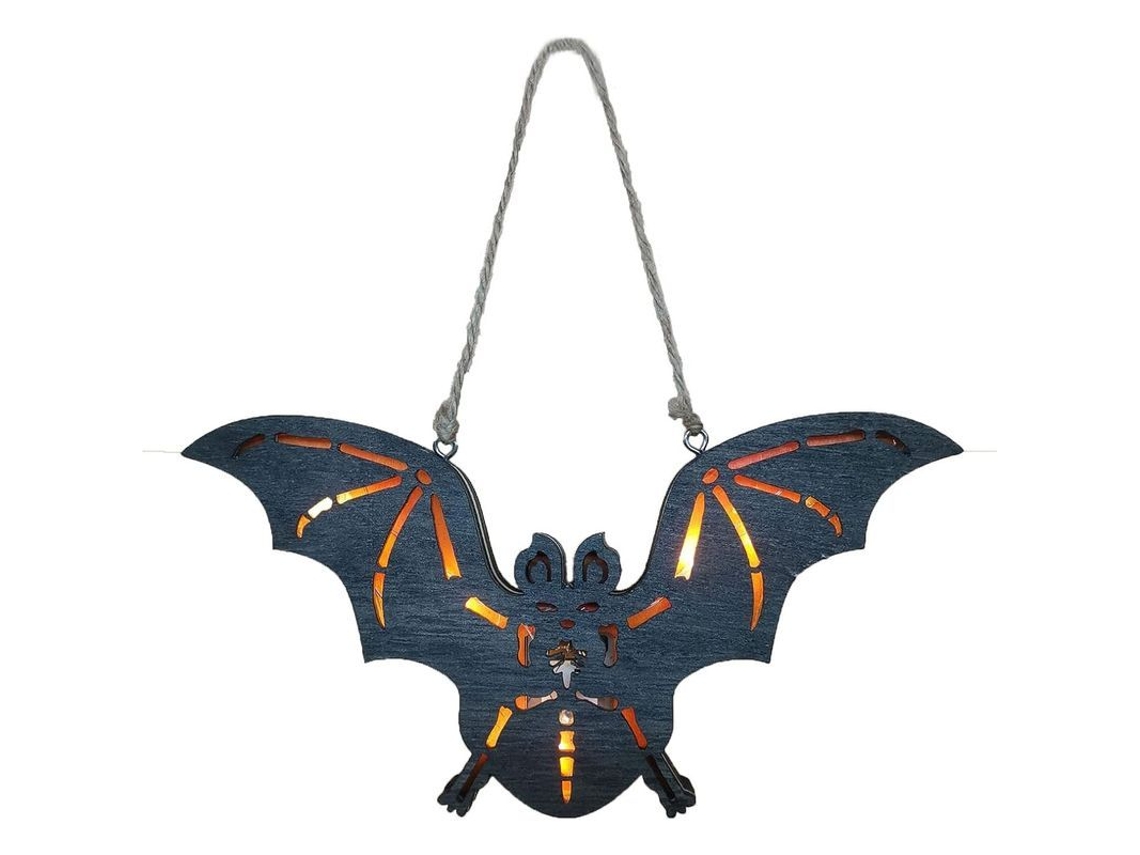 Letrero De Murciélago Para Halloween, Letrero De Bienvenida Para La Puerta, Decoración Para Interiores Y Exteriores.