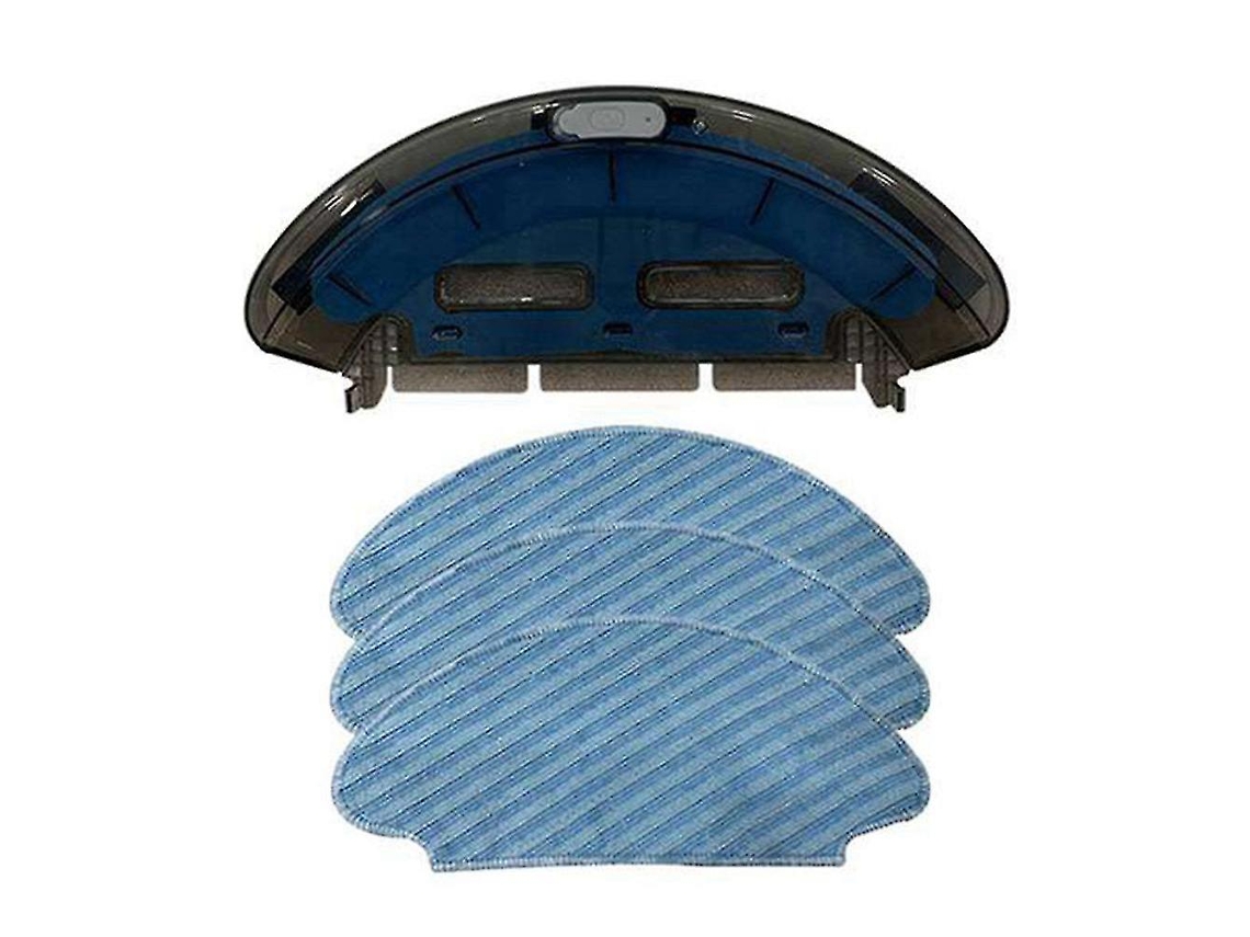 Kit de paño de limpieza para depósito de agua compatible con la aspiradora robot Tefal Rg6875