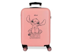 Disney Maleta De Cabina Abs Rígida Rosa