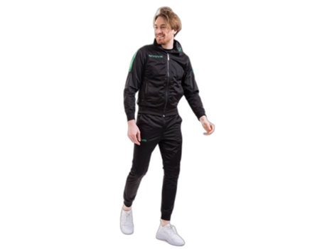 Chándal para Hombre GIVOVA (4XL - Negro)