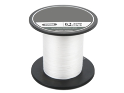 Hilo De Pesca Trenzado De 8 Hebras, Multifilamento De Pe, 500 M, Ultrarresistente, Para Pesca En El Mar, Blanco.