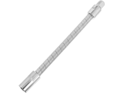 Llave de carraca con vástago flexible y extensión de resorte (1 pieza)
