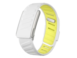 Pulsera Ajustable De Silicona Para Whoop 5.0 (amarillo Y Blanco) Czhhmart