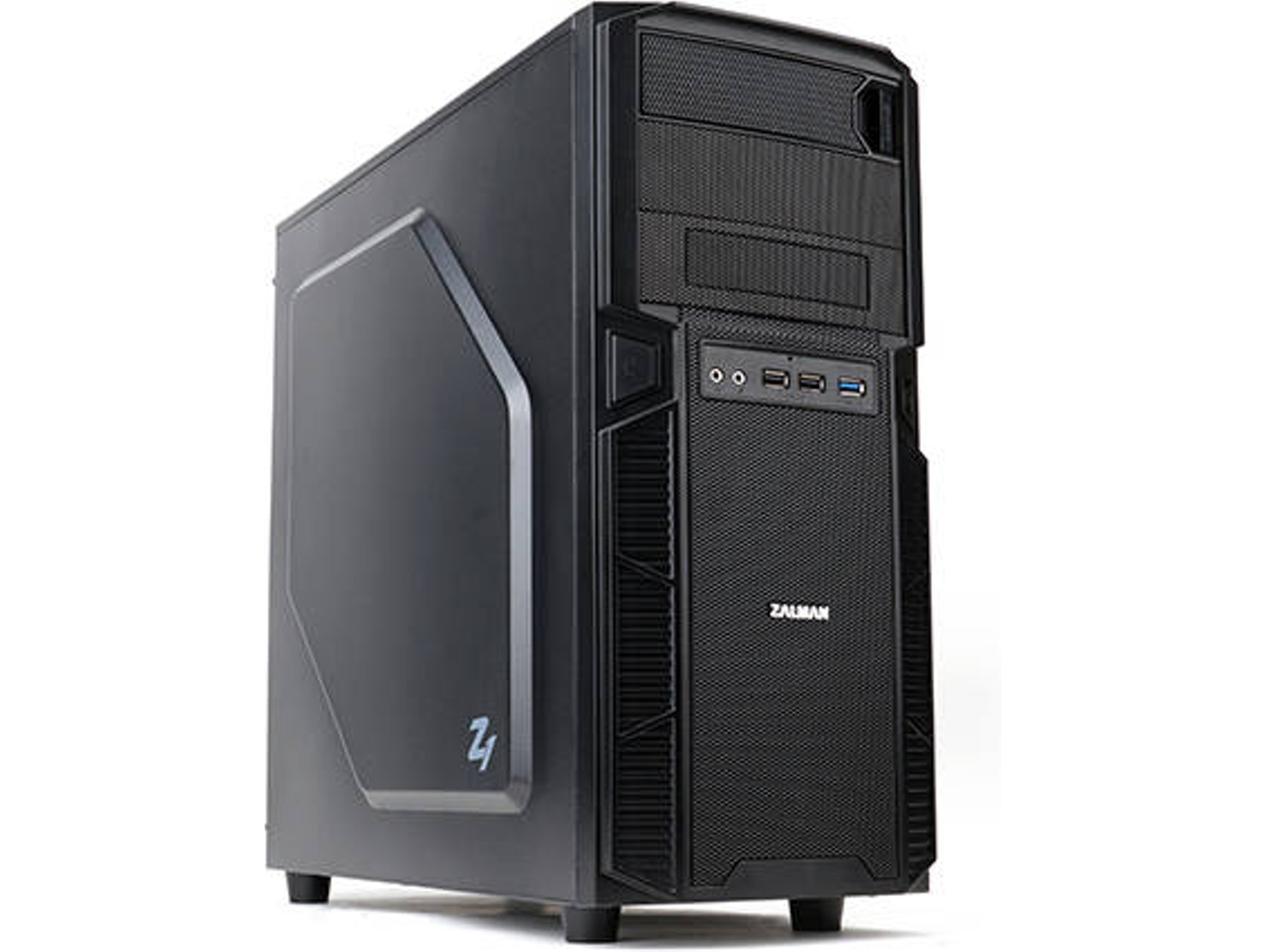 Caja PC ZALMAN Z1 (ATX Mid Tower - Negro)