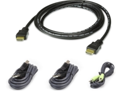 Cable de Serie ATEN (KVM - 1.8 m - Negro)