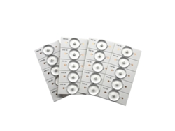 20 Unidades De Cabezales De Lámpara Smd De 3 V Con Lente Óptica Para La Reparación De Televisores Led De 32 A 65 Pulgadas.