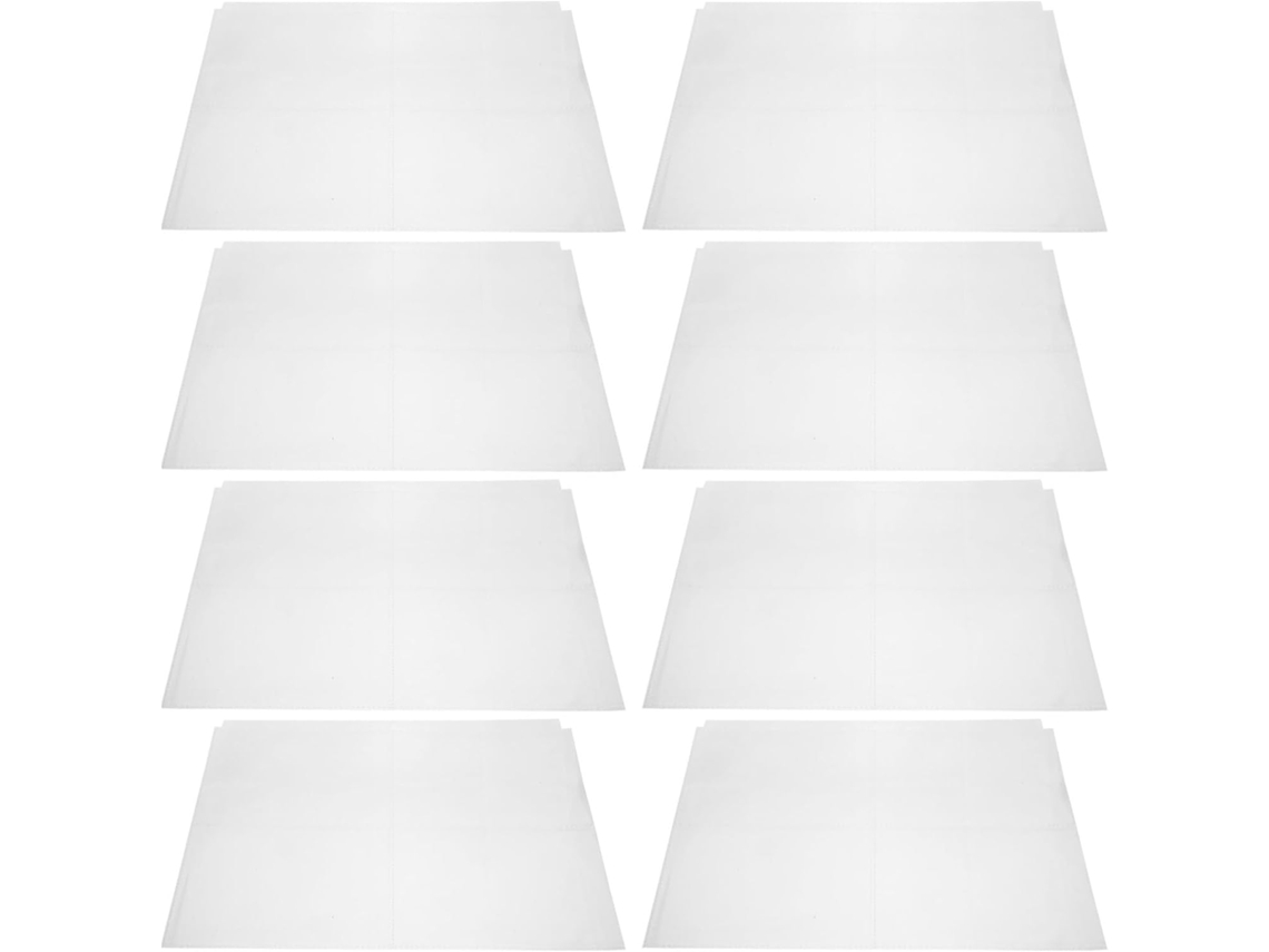 60 Fundas De Recambio Transparentes Para Álbumes De Fotos, Páginas Protectoras De Doble Cara.