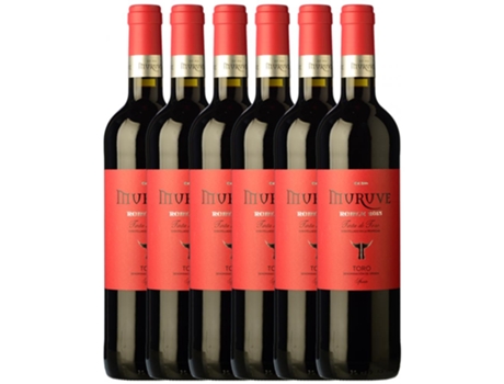 Vino FRUTOS VILLAR Frutos Villar Muruve Tinta De Toro Toro Roble (0.75 L - 6 unidades)
