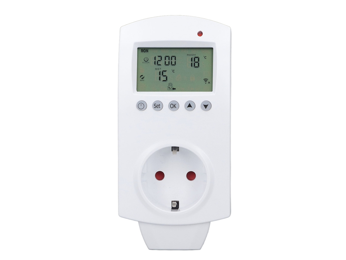 Termostato inteligente con Wi-Fi para reptiles e invernaderos con controlador de temperatura con pantalla LCD