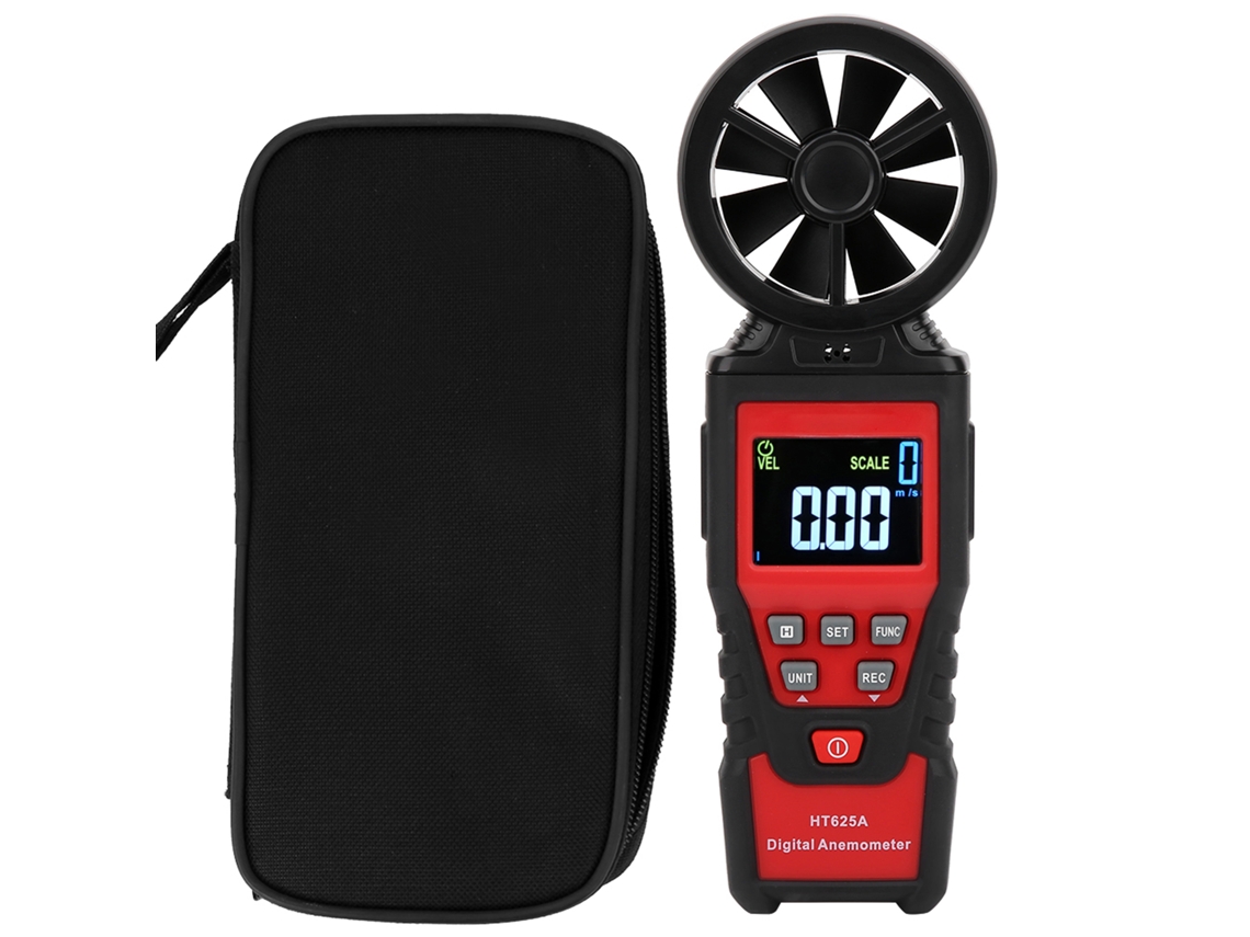 Anemómetro Lcd Usb Portátil Ht625a, Medidor Digital De Velocidad Del Viento Y Volumen De Aire.