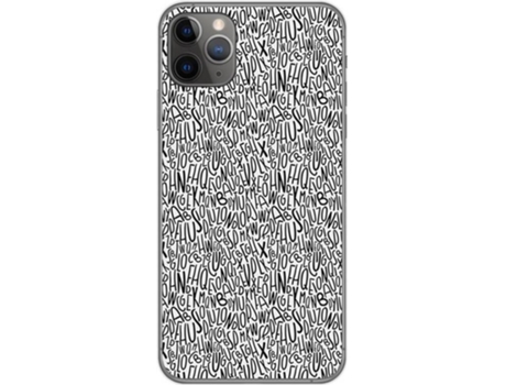Carcasa iPhone 11 Pro Max (6.5) TUMUNDOSMARTPHONE Letras Multicolor