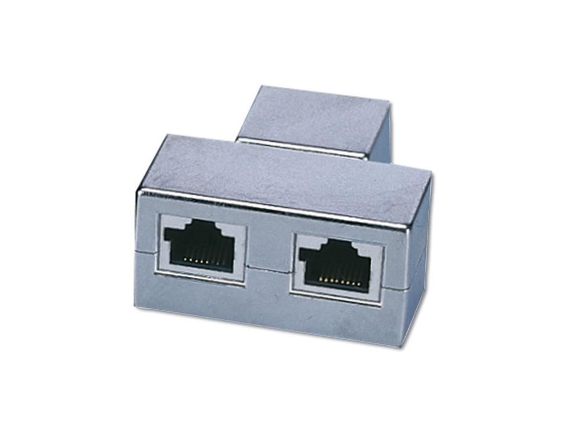 Acoplador Rj 45 a 1 Rj 45 Cat 5E DIGITUS