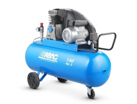 Compresor ABAC Pro A39B 3Cv 150L 220V Uso Profesional 2 Pistones Cabezal A39 ABAC