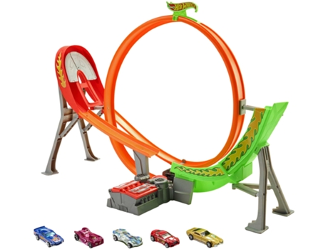 Set de pistas y vehículo HOT WHEELS FCF18 (5 anos)
