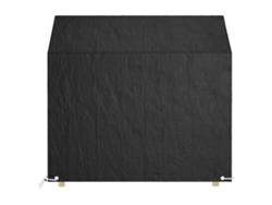 Maison Exclusive - Fundas Bancos Jardín 2 Uds 8 Ojales Polietileno 130x70x70/88 Cm