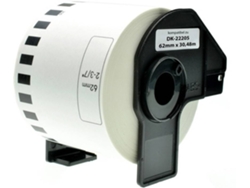 Cinta para impresora GOEIK Brother DK22205 Blanco