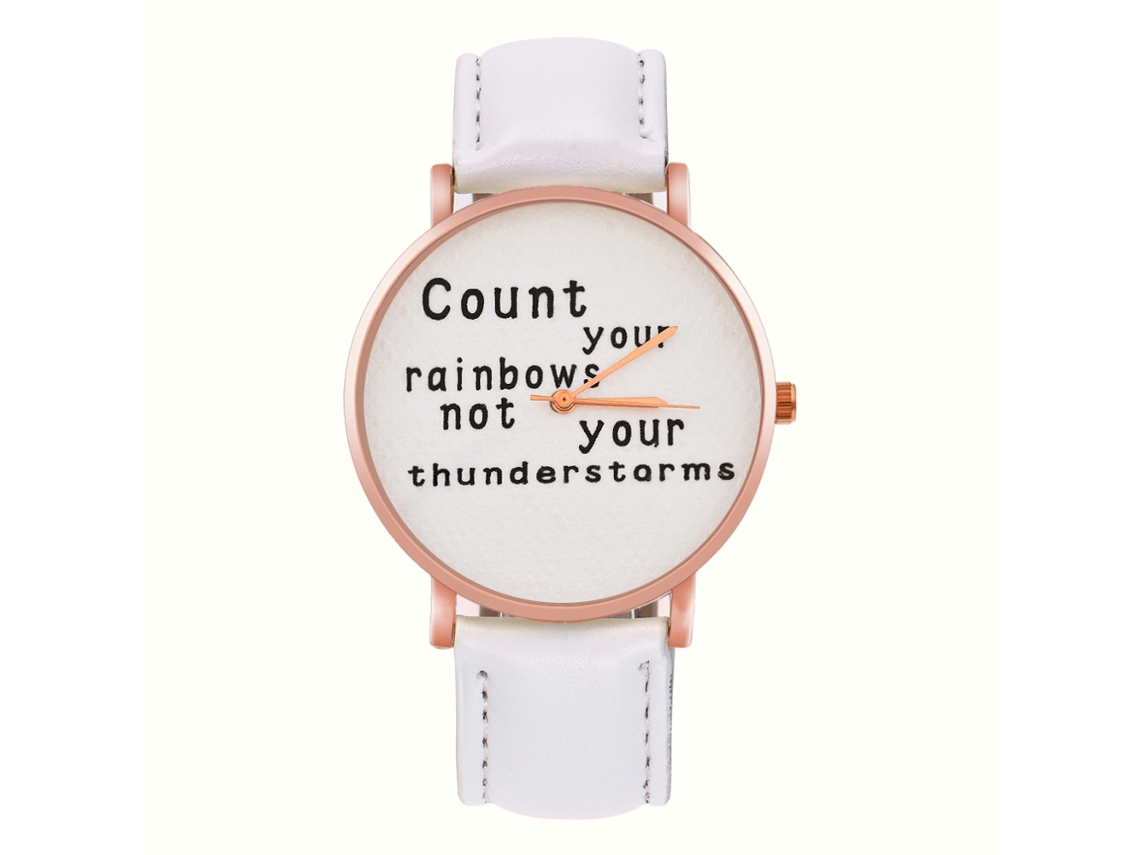Reloj De Pulsera Unisex Zlf0670 Blanco Con Movimiento De Cuarzo Zhoulianfa