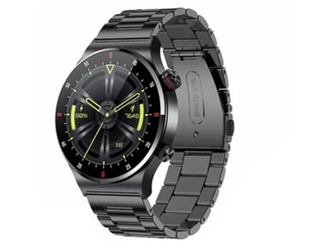 Smartwatch PETHUEL Responder/Hacer llamadas a prueba de agua IP67 con control de voz Rastreador de sueño-Rosa