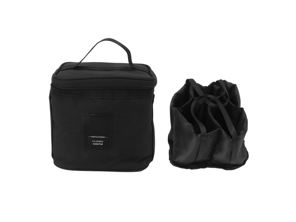Bolsa Portátil Para Especias Con Separador Extraíble, De Tela Oxford, Ideal Para Barbacoas Y Acampadas.
