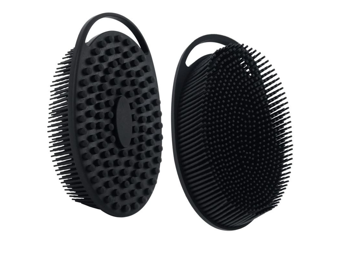 Cepillo De Baño De Silicona, Exfoliante Corporal Suave, Esponja Vegetal De Silicona Para Hombres Y Mujeres, Regalo Para Padres.