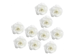 2 x 10 piezas de 7 cm de rosas artificiales para hacer tú mismo para Casaslowmoose