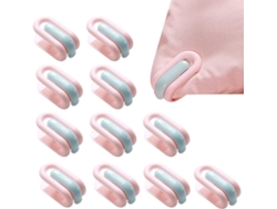 Correas Para Fundas Nórdicas: Acolchadas, Con Cierres Antideslizantes Para Chaquetas De Plumas, 12 Clips Antideslizantes.