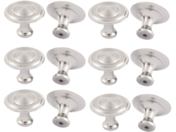 Tiradores Cajonera/cómoda, Redondos, Tirador Gris Plateado, 12 (6ce9022b3fb1ae93d6006283717cb2d7)