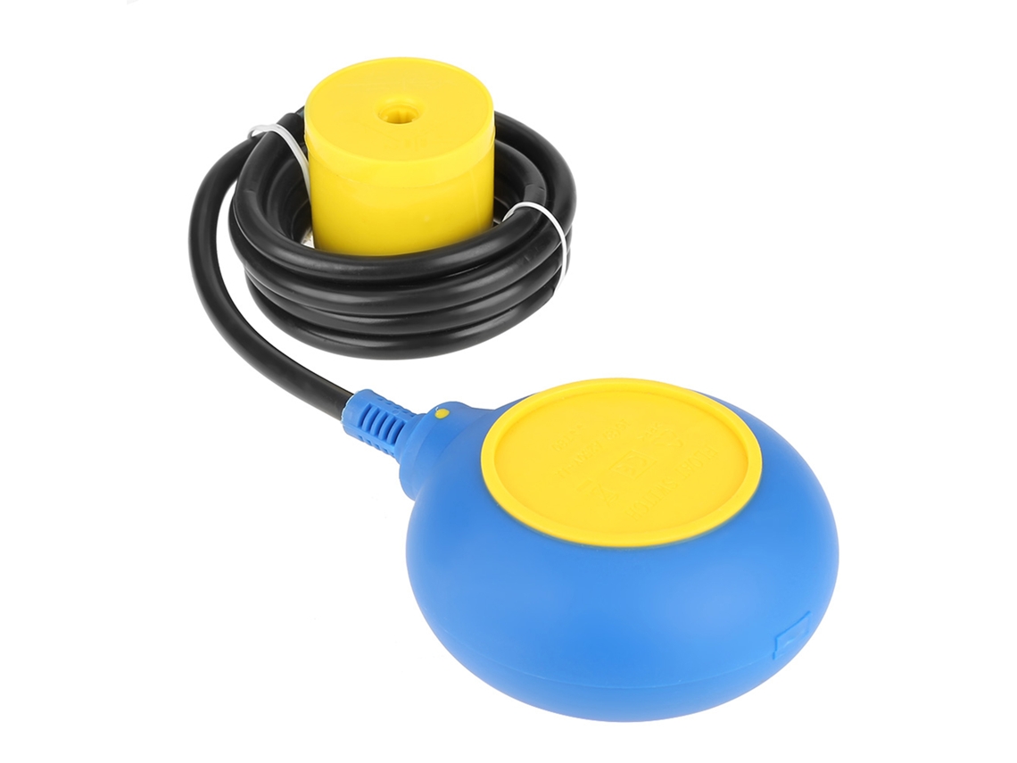 Sensor de nivel de agua con interruptor de flotador 220 V 8 A, longitud 2 m