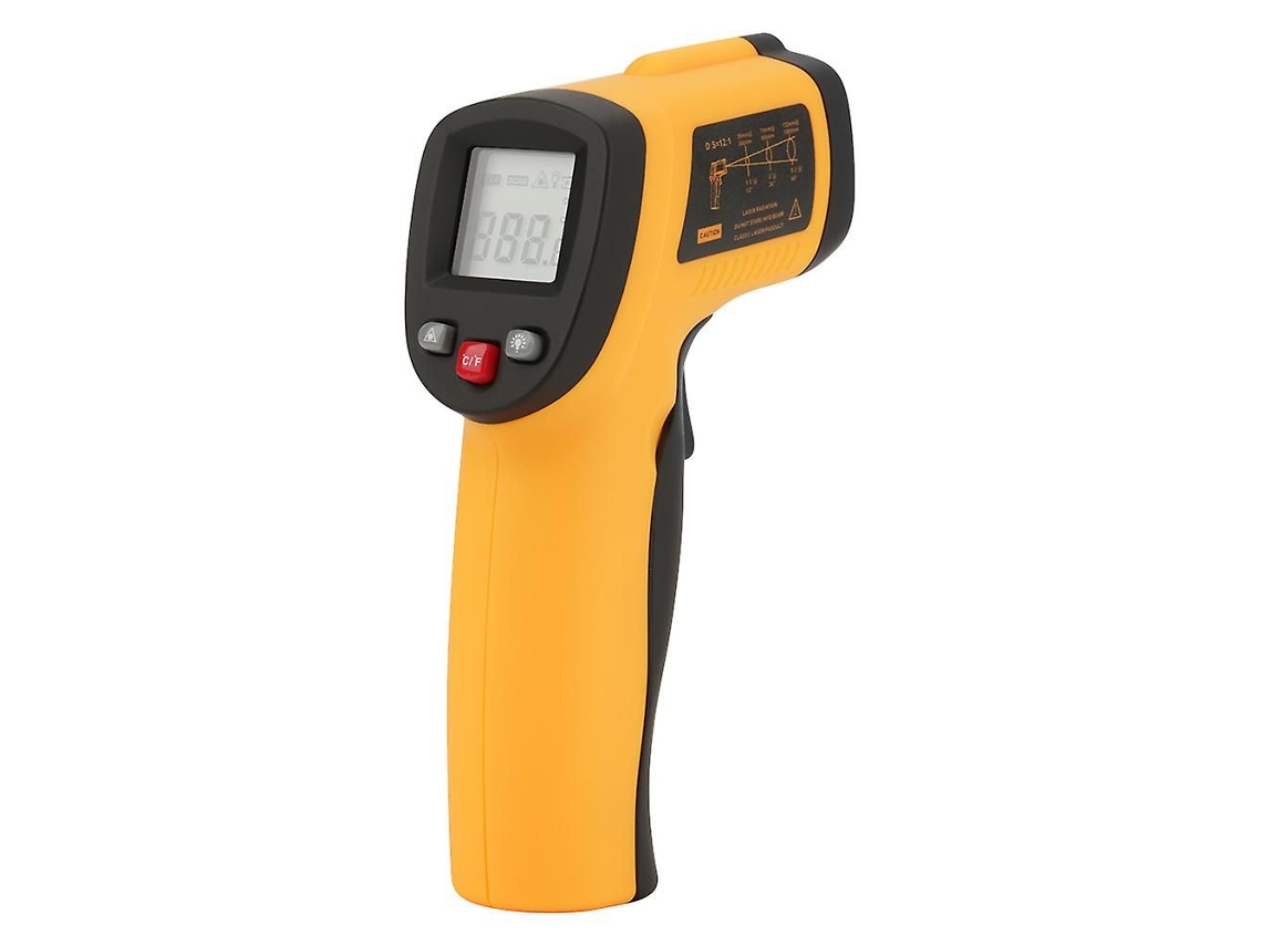 Termómetro infrarrojo tipo pistola GOKOCO GM550, termómetro digital no apto para uso alimentario de 50 ℃