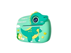 Cámara Digital Infantil Klack Con Impresión Instantánea, Cámara Térmica Para Niños Con Video, Fotos Al Instante - Verde