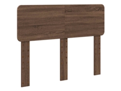 Maison Exclusive - Cabecero Con Cabecera Roble Marrón 135 Cm Madera Contrachapada