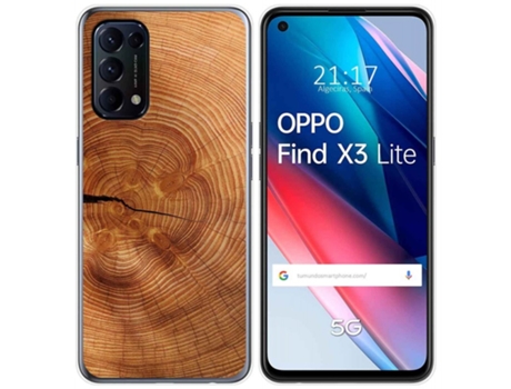 Carcasa Oppo Find X3 Lite TUMUNDOSMARTPHONE Dibujos Multicolor