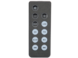 Controle Remoto Substituto Sensível Para Sistema De Som Edifier Rc10a6 Com Bateria Embutida