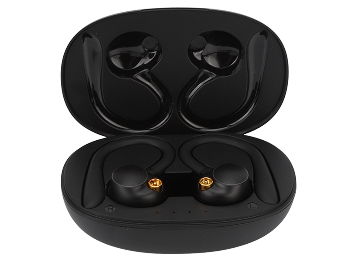 Auriculares inalámbricos Bluetooth con cancelación de ruido, clasificación IPX7, batería de larga duración, deportivos - JIAPEI