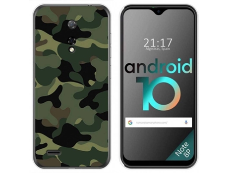 Carcasa Ulefone Armor Note 8P TUMUNDOSMARTPHONE Camuflaje Multicolor