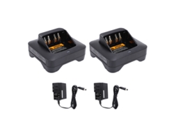 Cargador Rápido De Radio Con Indicador Led Para Apx1000 Y Apx3000 (2 Unidades)