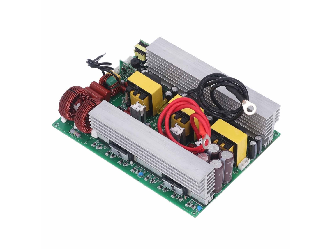 Placa inversora de potencia de 2000 W, 24 V CC a 200 V CA, alta seguridad y fuerte capacidad de tracción.