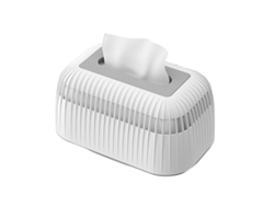 Dispensador Rectangular De Plástico De Gran Capacidad Para Baño, Cocina Y Hogar - Blanco