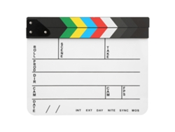 Tabla De Clap Para Cine Y Fotografía, Clap Director Acrílico, Herramienta De Cine Y Movie Clapperboard